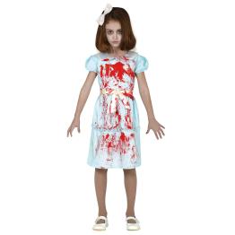 Fantasia de The Shining para meninas – Vestido de terror sangrento para crianças