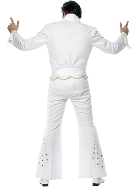 Fato de Rei do Rock Elvis Deluxe para homem