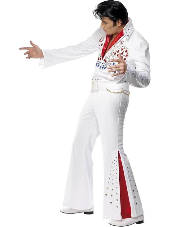 Fato de Rei do Rock Elvis Deluxe para homem
