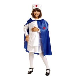 Fato de enfermeira com capa para menina