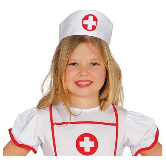 Fantasia de uniforme de enfermeira para menina