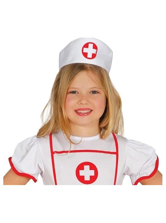 Fantasia de uniforme de enfermeira para menina