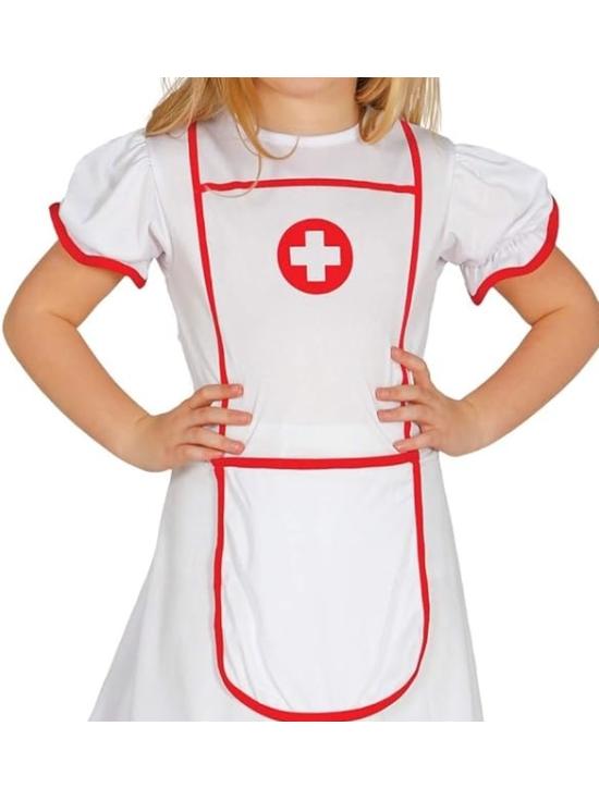 Fantasia de uniforme de enfermeira para menina