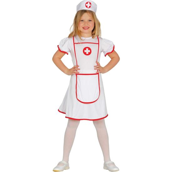 Fantasia de uniforme de enfermeira para menina