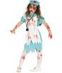 Fantasia de enfermeira zumbi para menina