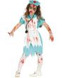 Fantasia de enfermeira zumbi para menina