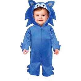 Fantasia de Ouriço Azul Bebê (Bebê Sonic)