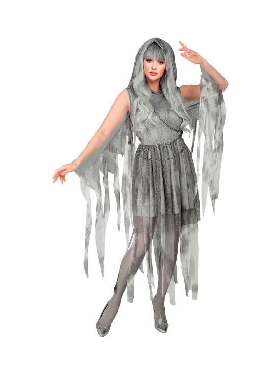 Fantasia de espírito fantasma acorrentado para mulheres