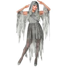 Fantasia de espírito fantasma acorrentado para mulheres