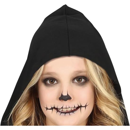 Fato de esqueleto de fantasma pirata para menina