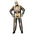 Fantasia de esqueleto Fast Costume – Adulto