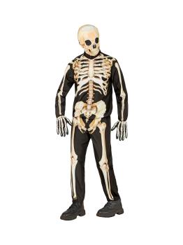 FAST COSTUME Fantasia de esqueleto infantil