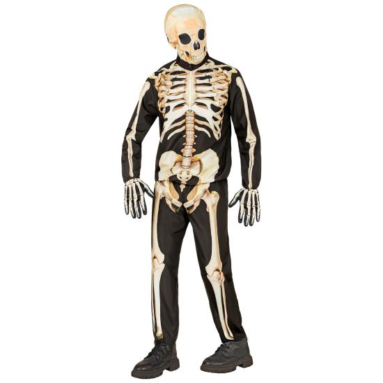 FAST COSTUME Fantasia de esqueleto infantil