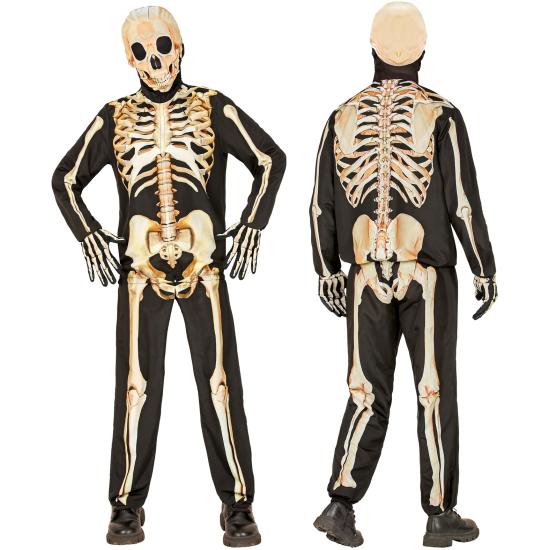 FAST COSTUME Fantasia de esqueleto infantil