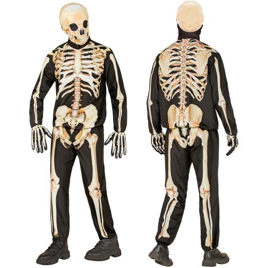 FAST COSTUME Fantasia de esqueleto infantil