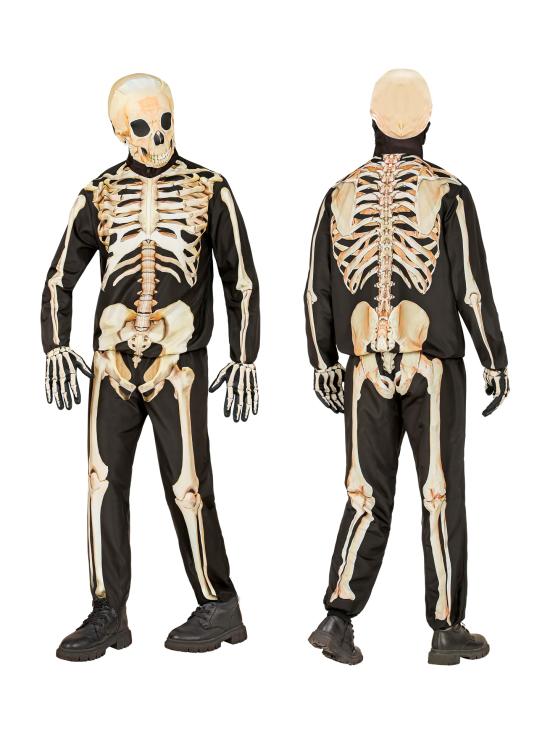 FAST COSTUME Fantasia de esqueleto infantil