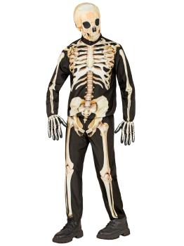 FAST COSTUME Fantasia de esqueleto infantil