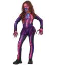 Fantasia de Esqueleto Fluorescente para Meninas