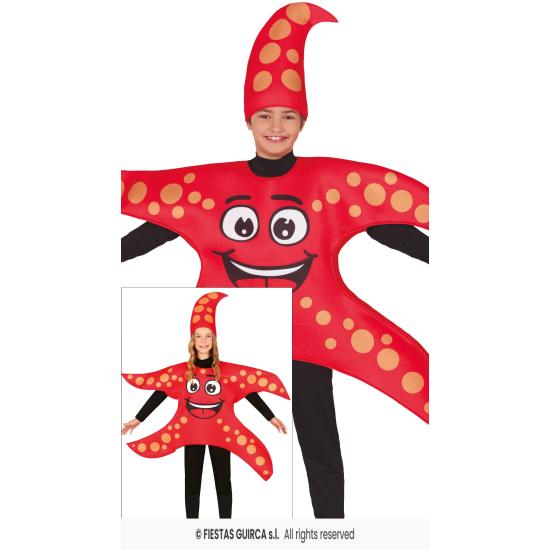 Fantasia de estrela do mar borbulhante para menino ou menina Fantasia de estrela do mar borbulhante para menino ou menina