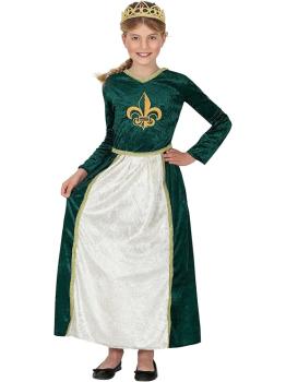 Fantasia de luxo da Fiona Shrek para meninas