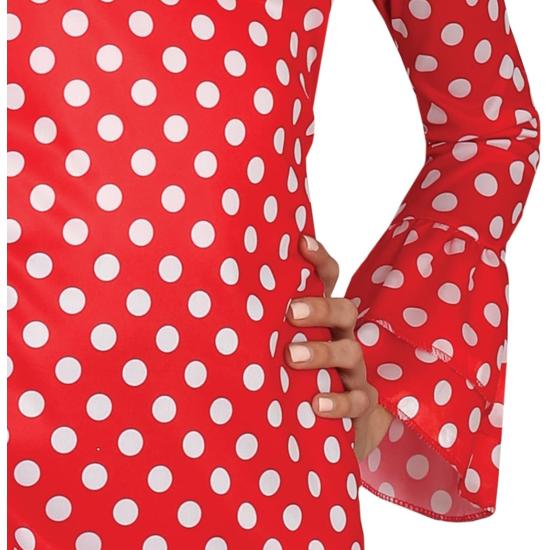 Traje flamenco vermelho para mulheres