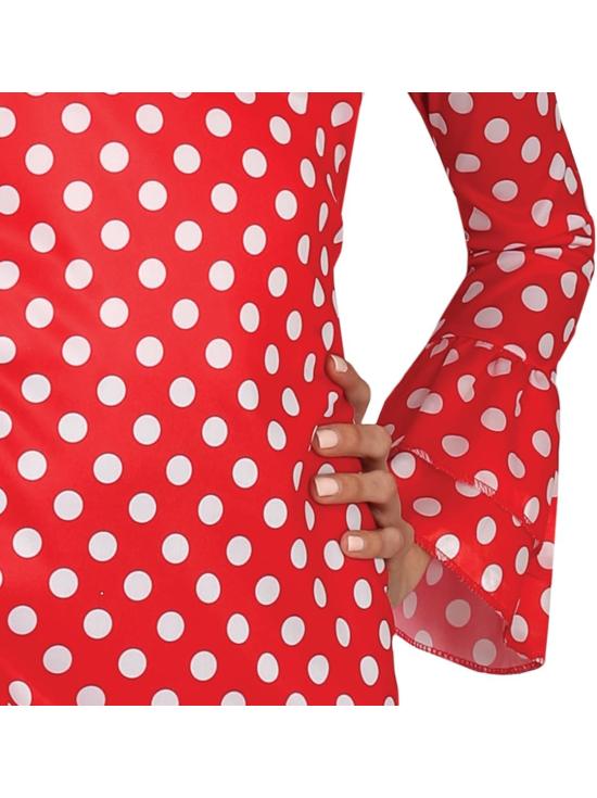 Traje flamenco vermelho para mulheres