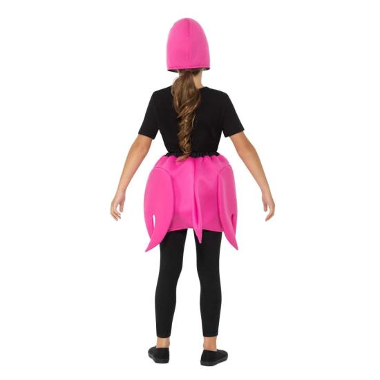 Fato de flamenco rosa tamanho criança Fato de flamenco rosa tamanho criança