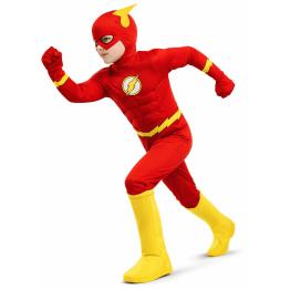 Fantasia do Flash da DC Comics para meninos