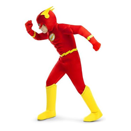 Fantasia do Flash da DC Comics para meninos