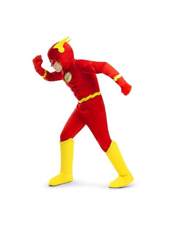 Fantasia do Flash da DC Comics para meninos