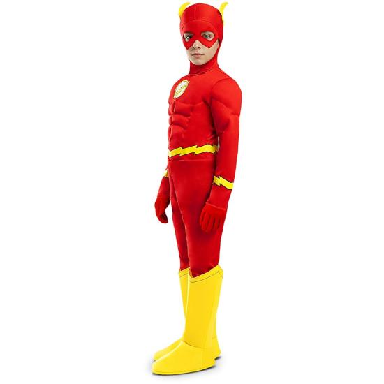 Fantasia do Flash da DC Comics para meninos