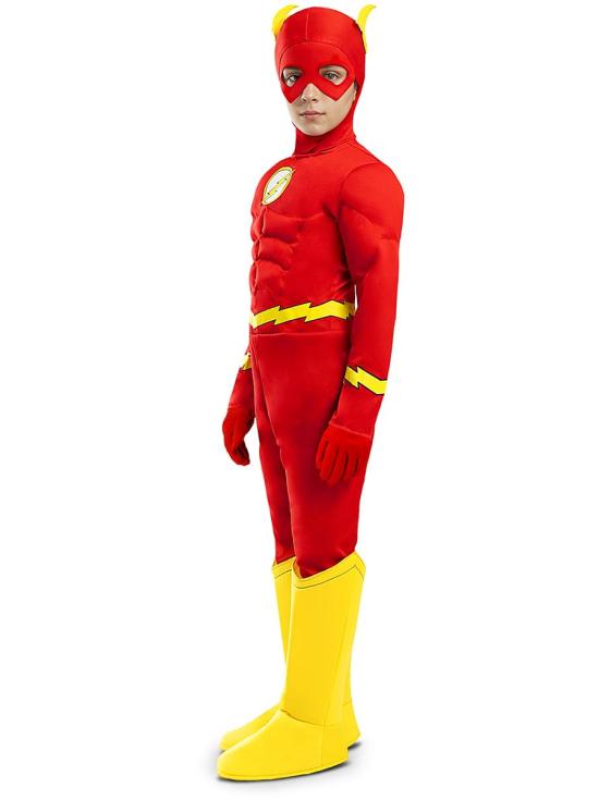 Fantasia do Flash da DC Comics para meninos
