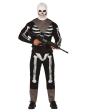 Traje adulto de soldado caveira Fortnite