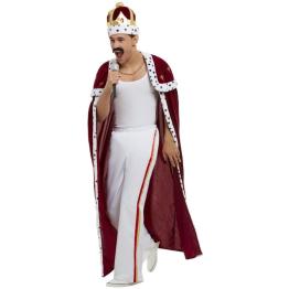 Fato de Freddie Mercury com capa para adulto