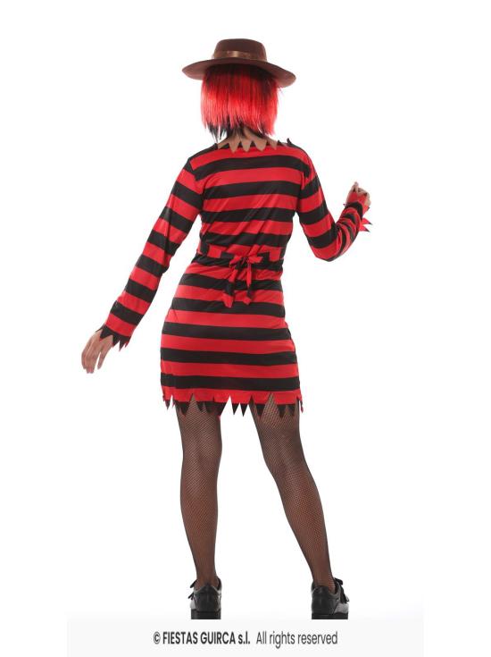 Fato de Freddy Krueger para mulher