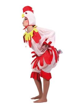 Fantasia de Galinha Rosa para Adultos