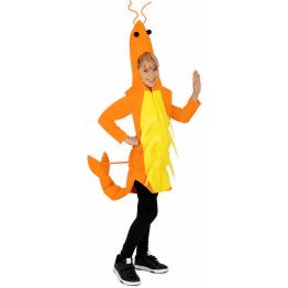 Fantasia Infantil de Camarão | Animal Marinho para o Carnaval