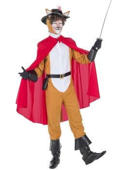 Fantasia de Gato de Botas para Homens