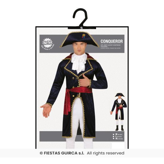 Disfarce de Napoleão Bonaparte para Adulto – Conqueror