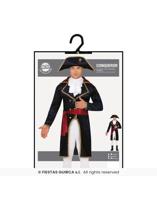 Disfarce de Napoleão Bonaparte para Adulto – Conqueror