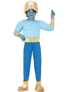 Fantasia de gênio do conto de fadas de Aladdin para criança