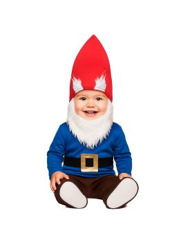 Fantasia de bebê David, o gnomo