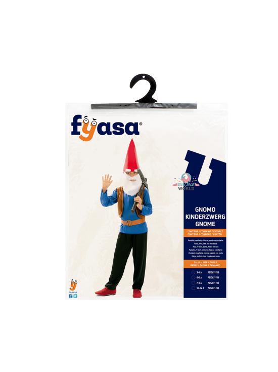 Fantasia de gnomo infantil