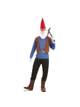 Fantasia de gnomo masculino David, o Gnomo