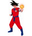 Fantasia de Goku para Homens – Roupa de Carnaval de Dragon Ball para Adultos