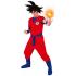 Fantasia de Goku para Homens – Roupa de Carnaval de Dragon Ball para Adultos