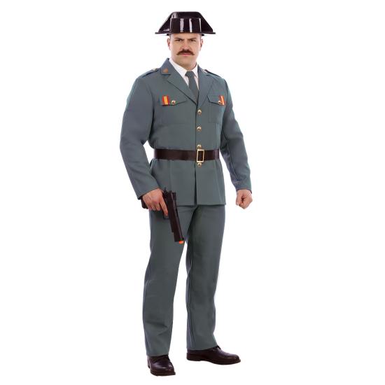Fantasia de Guarda Civil para Homens Adultos