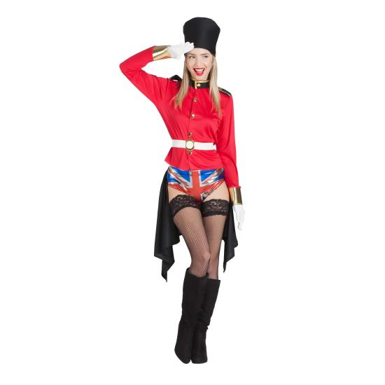 Fato de guarda inglês excitado para adulto