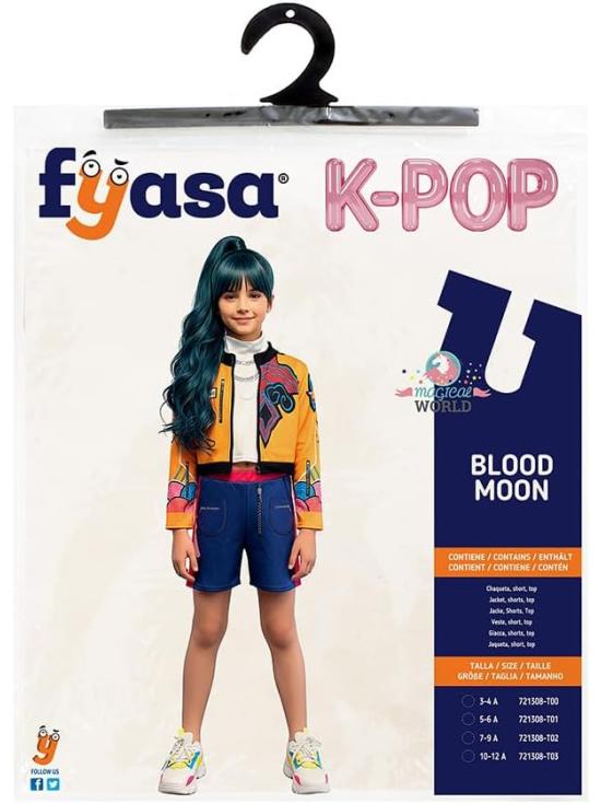 Fantasia de Guerreira K-Pop Rumi Huntrix