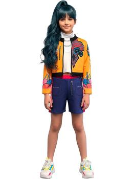 Fantasia de Guerreira K-Pop Rumi Huntrix